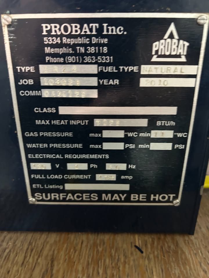 Used Probat BRZ-2 Double Sample Roaster – 2-Barrel, Natural Gas (2010)